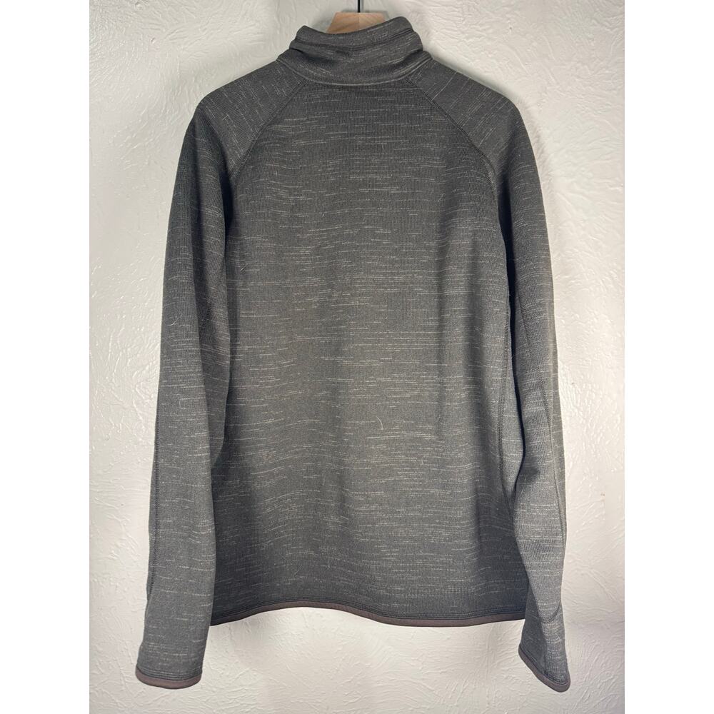 Patagonia Gray Half Zip Ls Pullover XL - Picture 2 of 6